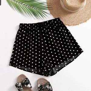 Nasty gal polka dot shorts